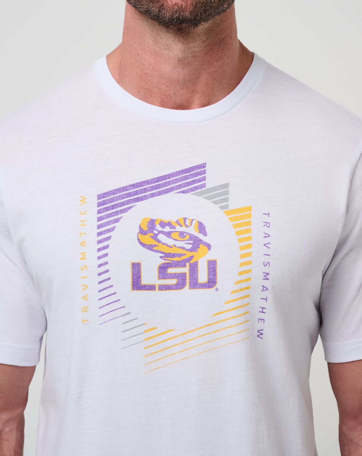 LSU Underdogs Tee White | Travis Mathew