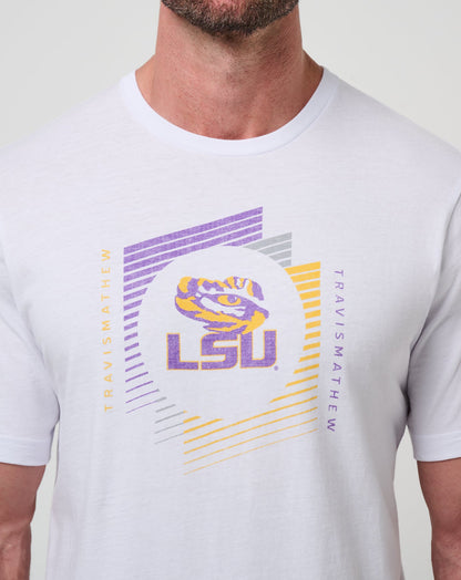 LSU Underdogs Tee White | Travis Mathew