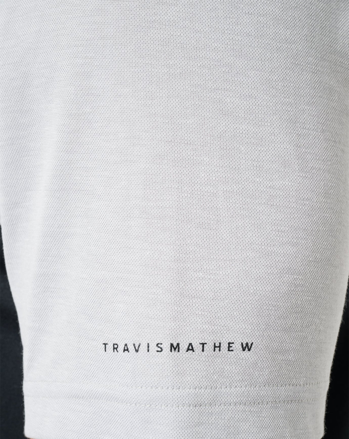 Alabama Drop Back Polo Heather Grey/Black | Travis Mathew