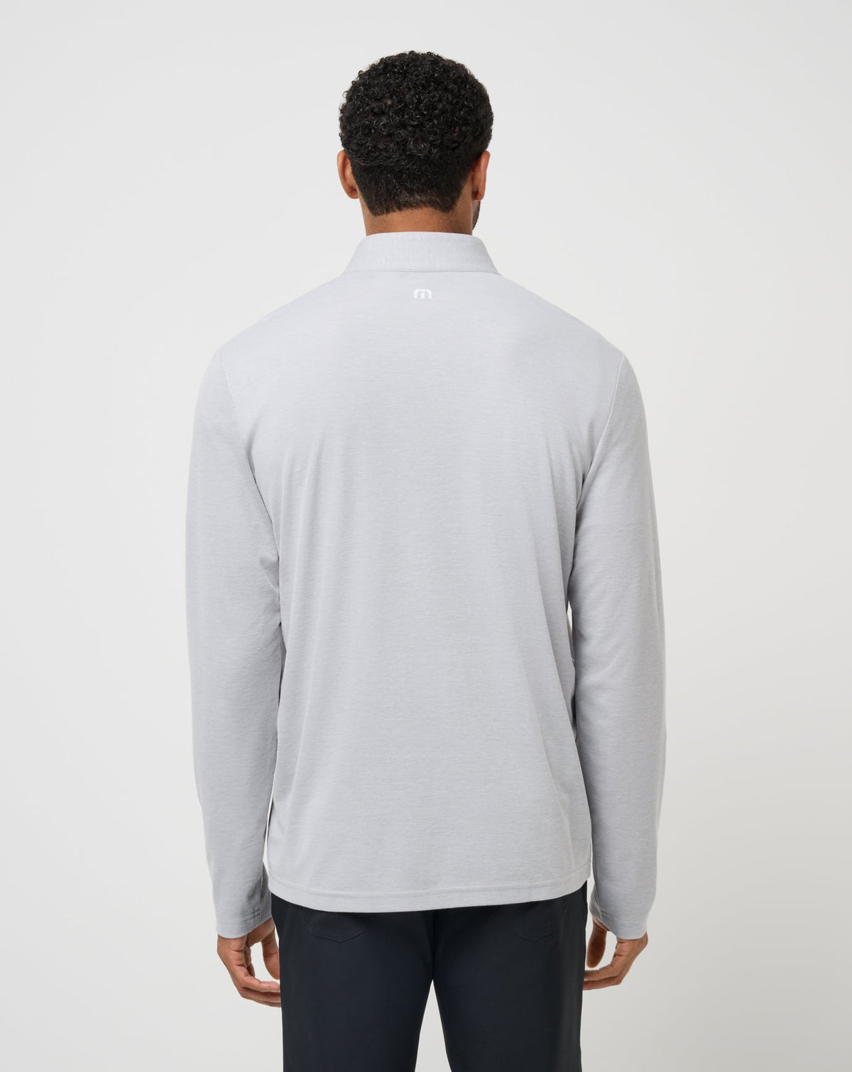 USC Time To Tailgate Quarter Zip Heather Grey | Travis Mathew