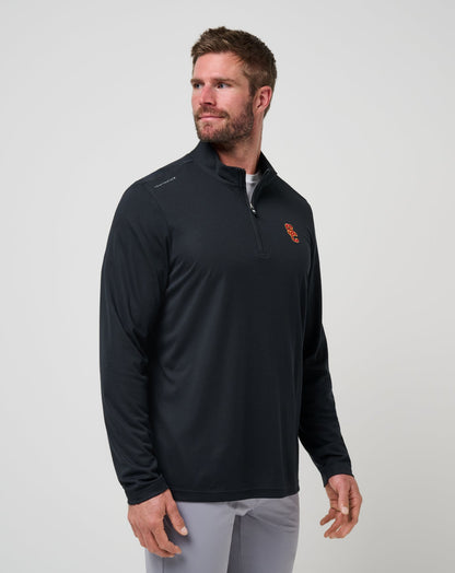 USC Time To Tailgate Quarter Zip Black | Travis Mathew