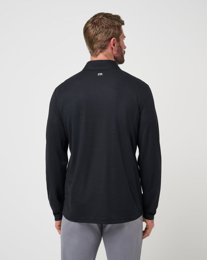 Iowa Time To Tailgate Quarter Zip Black | Travis Mathew