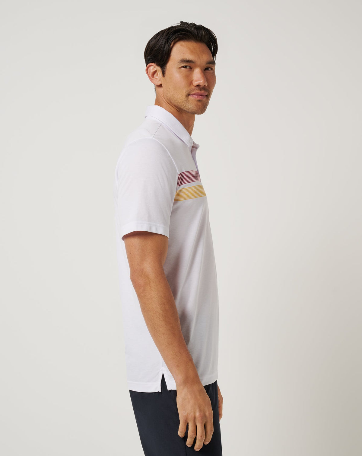 USC Top Recruit Polo White/Cardinal | Travis Mathew