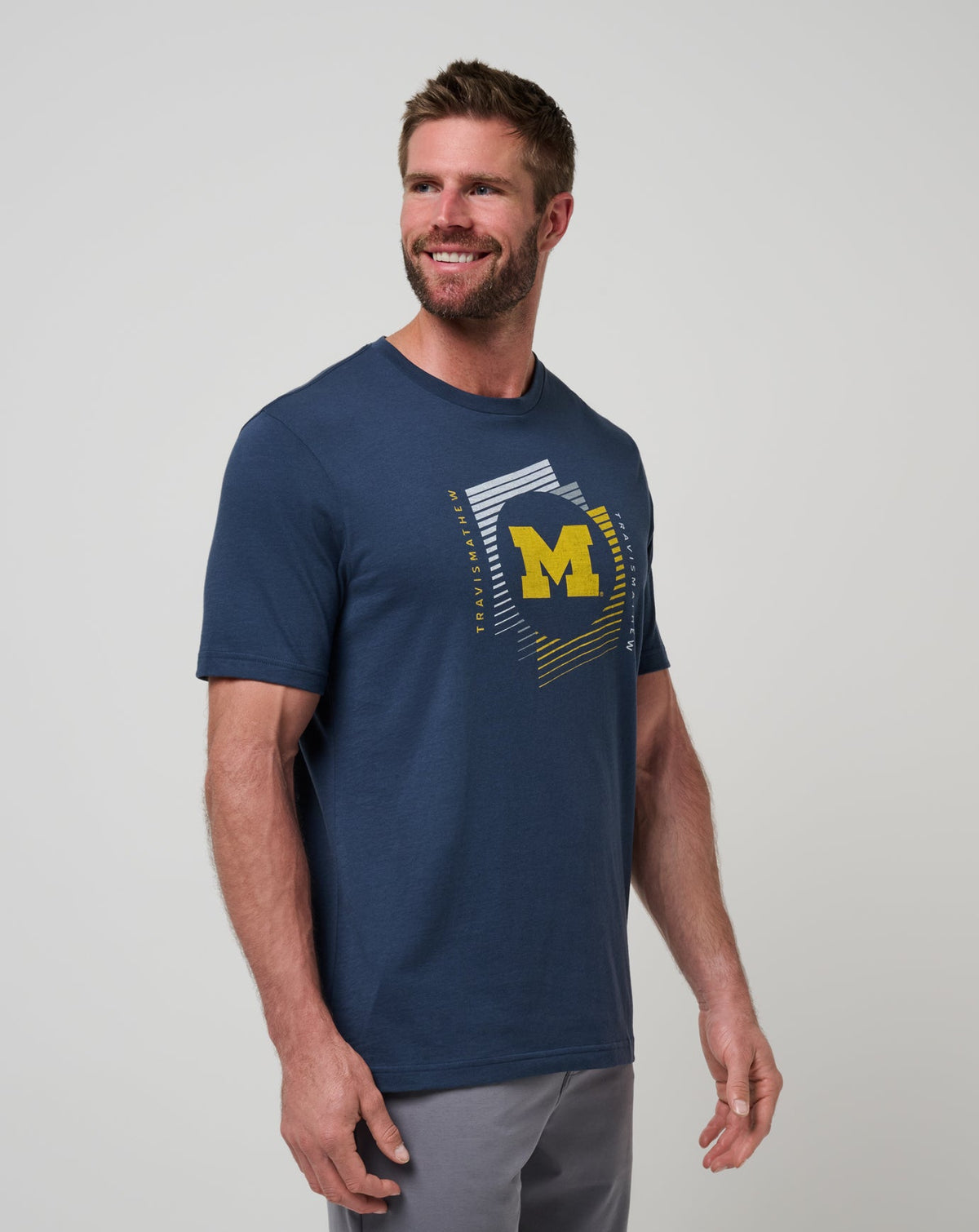 Michigan Underdogs Tee Navy | Travis Mathew