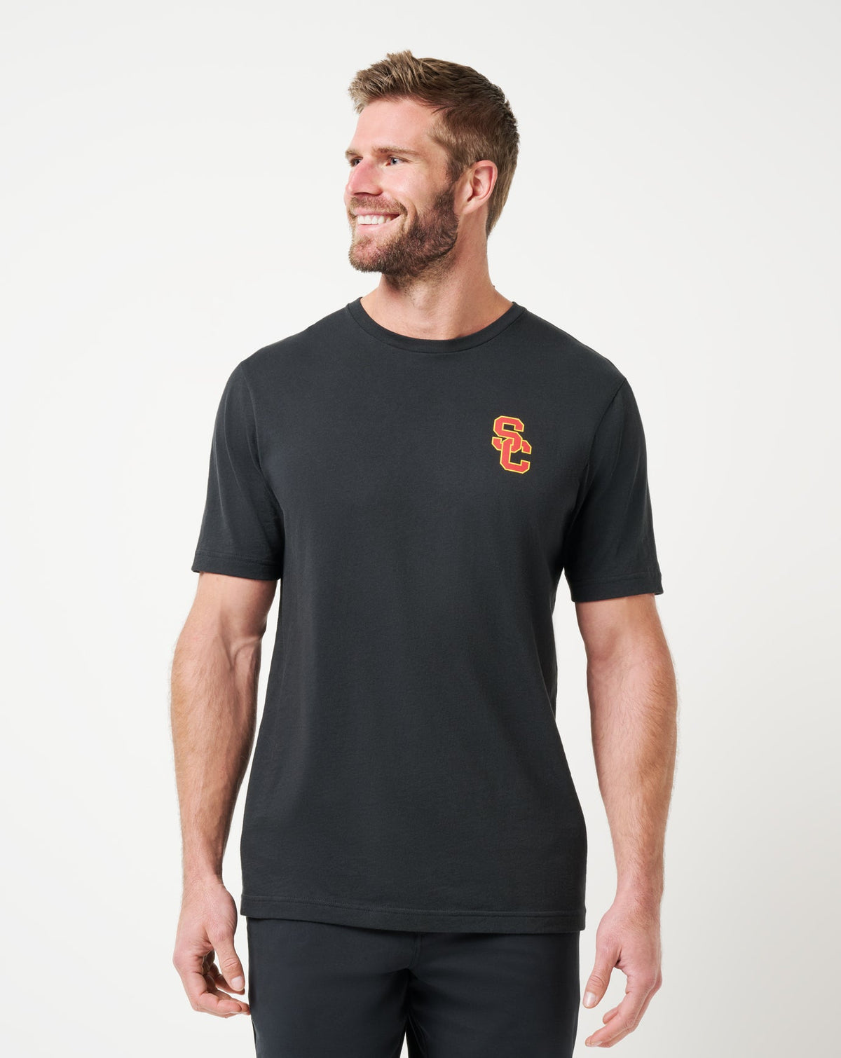 USC Friendly Rivalry Tee Black | Travis Mathew