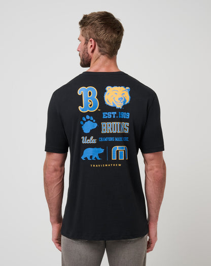 UCLA Friendly Rivalry Tee Black | Travis Mathew