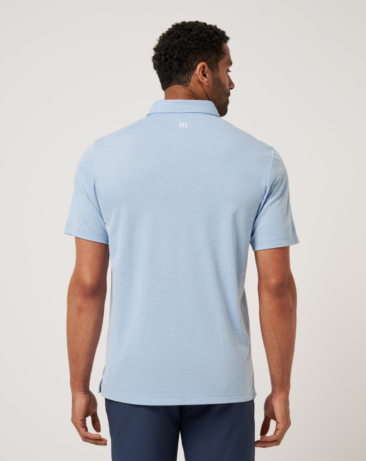 UCLA School Pride Polo Heather Blue | Travis Mathew