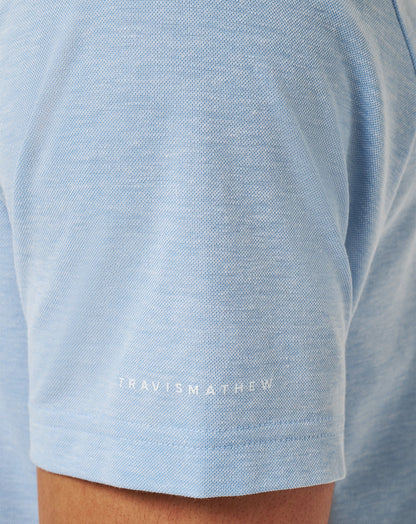 UCLA School Pride Polo Heather Blue | Travis Mathew