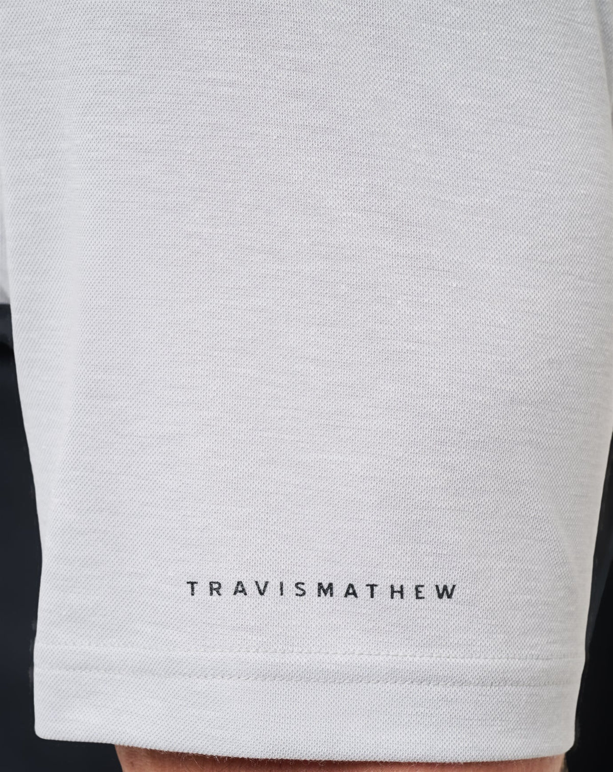 USC Drop Back Polo Heather Grey/Black | Travis Mathew
