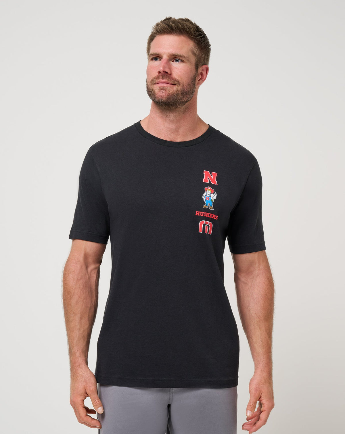 Nebraska Playoffs 2.0 Tee Black | Travis Mathew