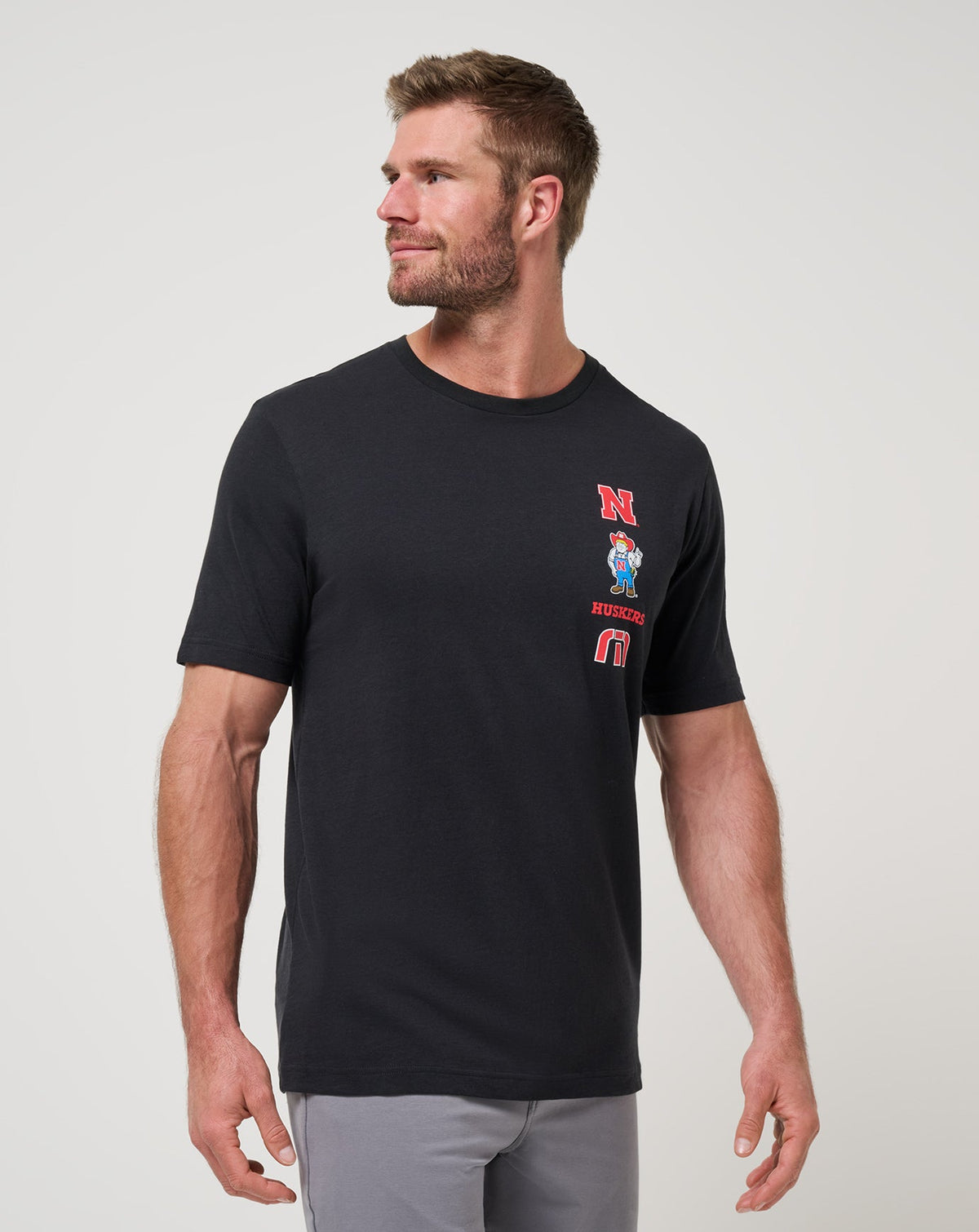 Nebraska Playoffs 2.0 Tee Black | Travis Mathew