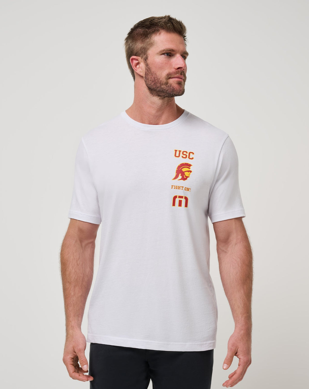 USC Playoffs 2.0 Tee White | Travis Mathew