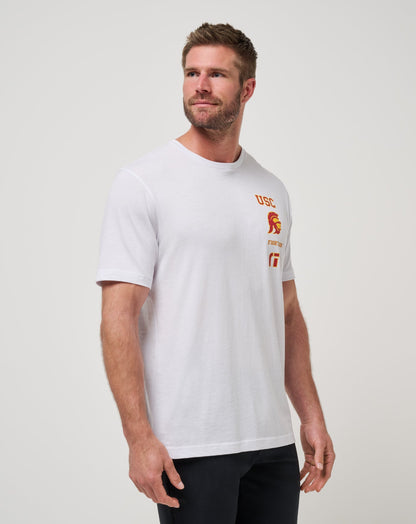 USC Playoffs 2.0 Tee White | Travis Mathew