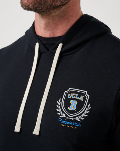 UCLA Stadium Hoodie Black | Travis Mathew