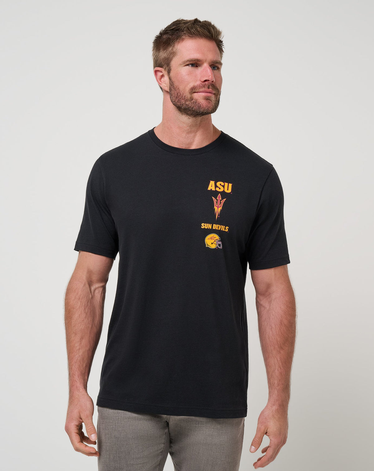 ASU Playoffs 2.0 Tee Black | Travis Mathew