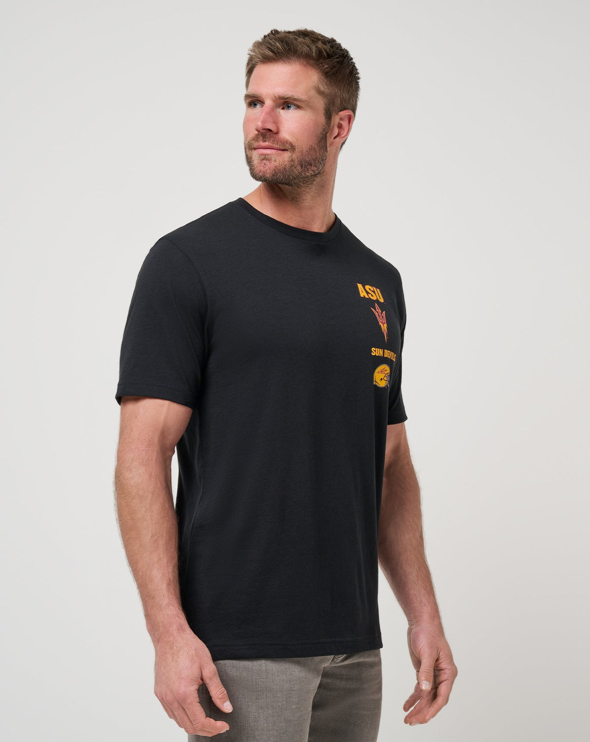 ASU Playoffs 2.0 Tee Black | Travis Mathew