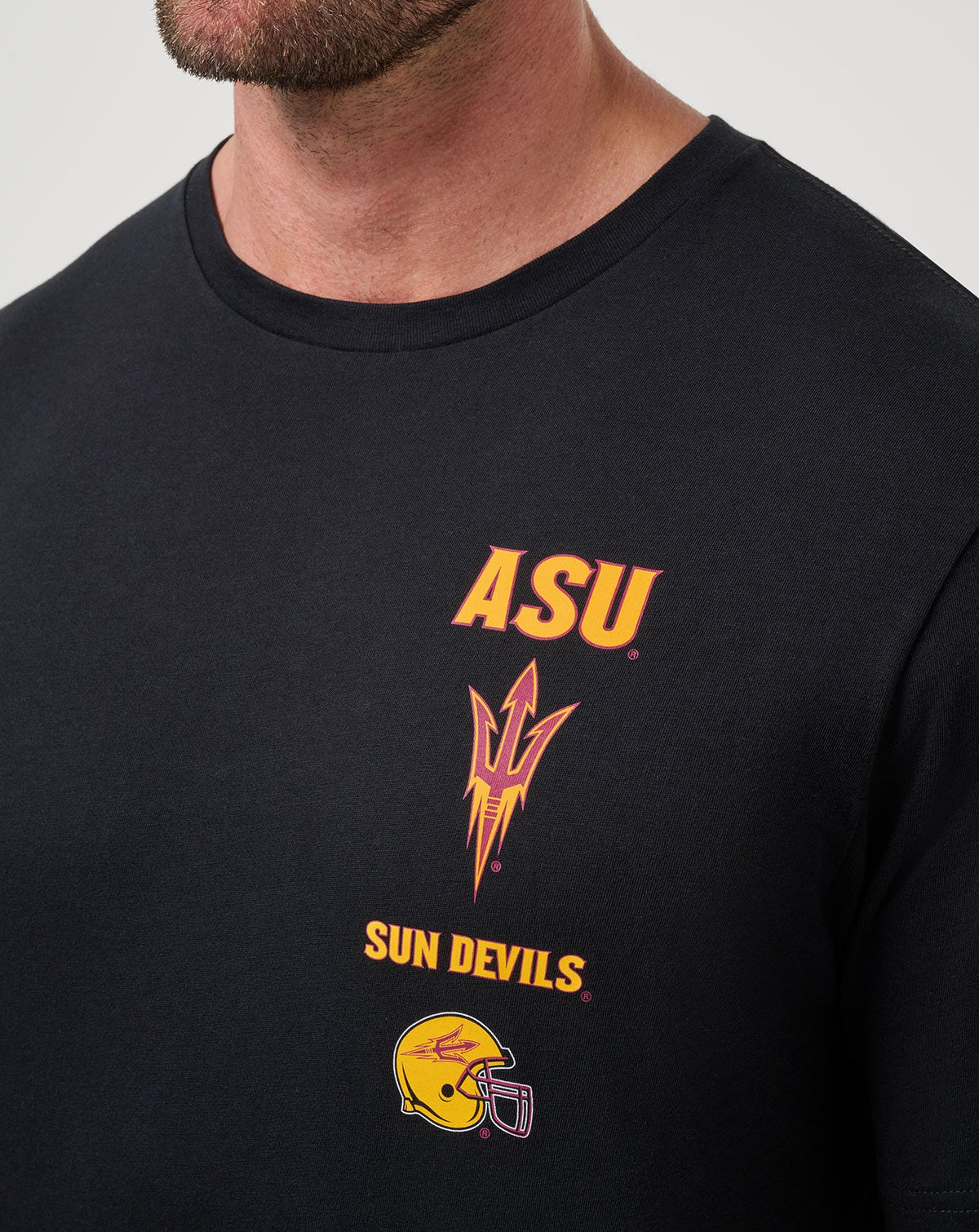 ASU Playoffs 2.0 Tee Black | Travis Mathew