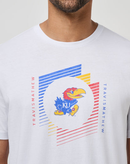 Kansas Underdogs Tee White | Travis Mathew