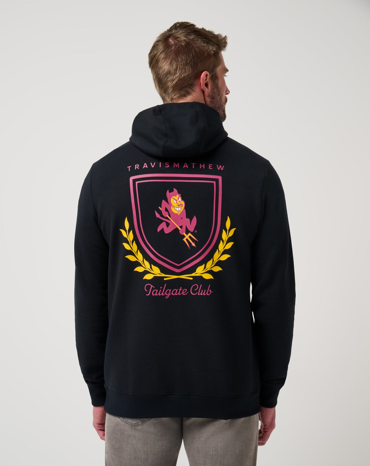 ASU Stadium Hoodie Black | Travis Mathew