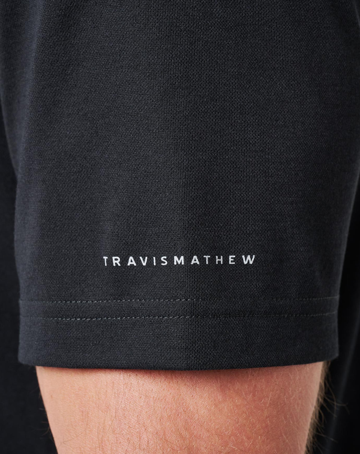 Stanford School Pride Polo Black | Travis Mathew