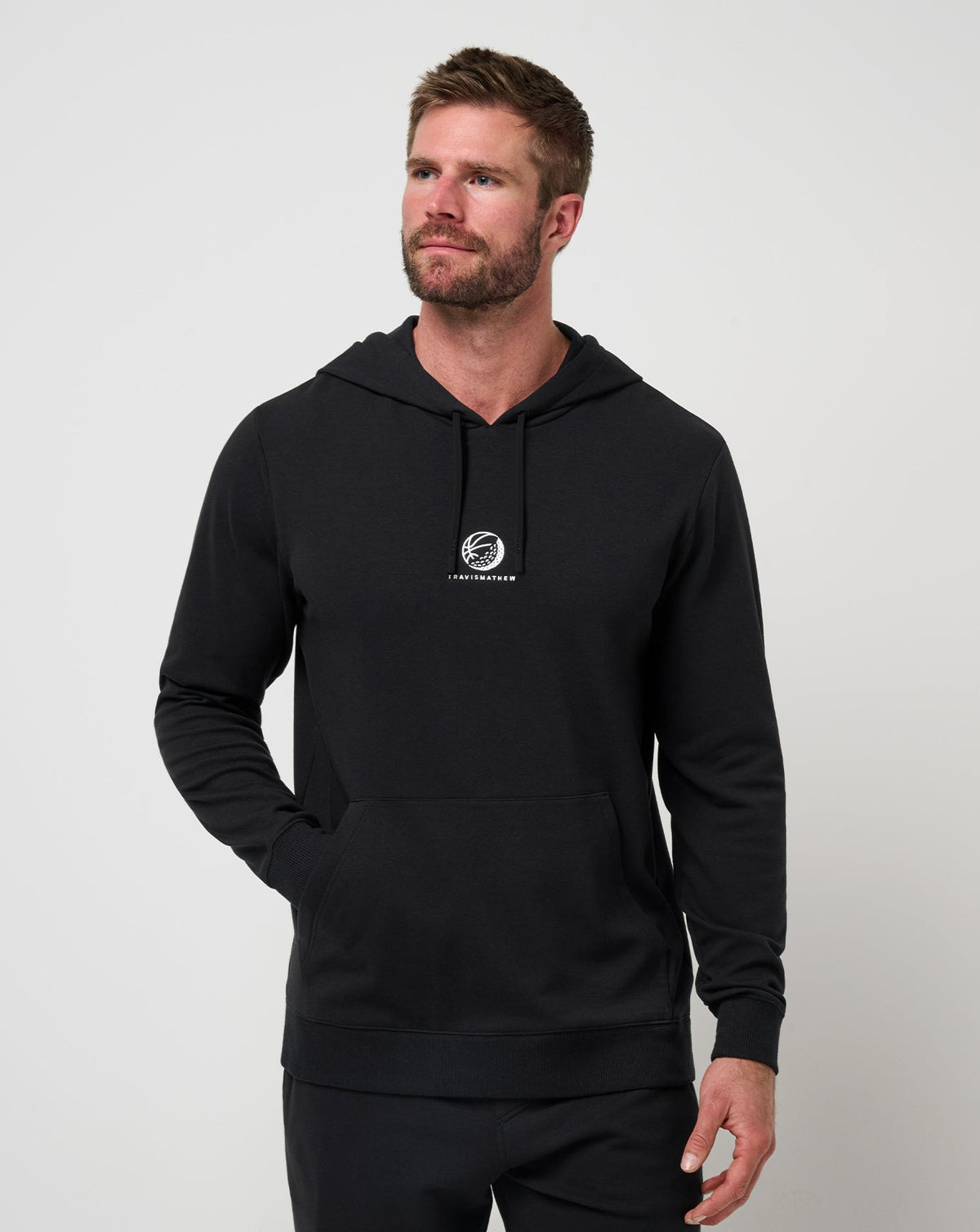 Shot Maker Cloud Hoodie Black | Travis Mathew