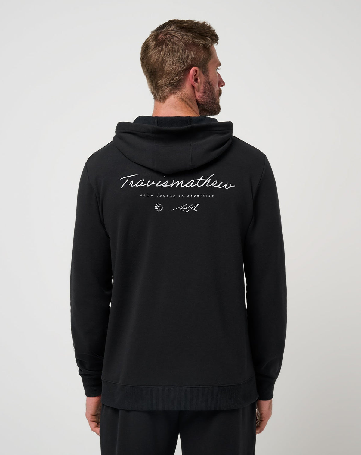Shot Maker Cloud Hoodie Black | Travis Mathew