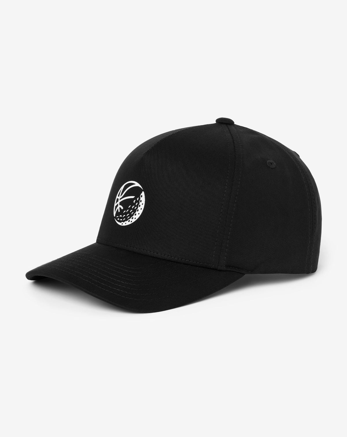 Shot Maker Strapback Hat Black | Travis Mathew