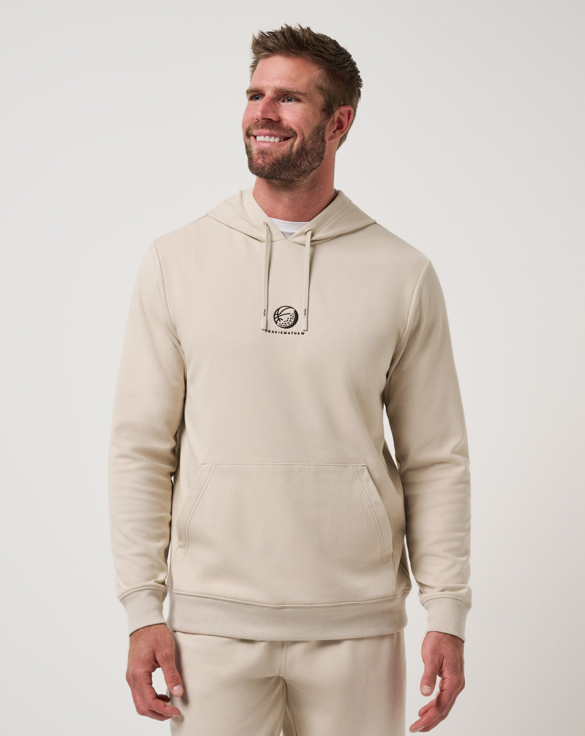 Shot Maker Cloud Hoodie Italian Sand | Travis Mathew