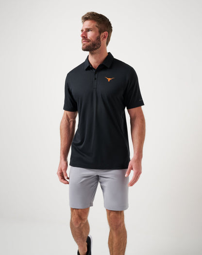 UT Austin School Pride Polo Black | Travis Mathew