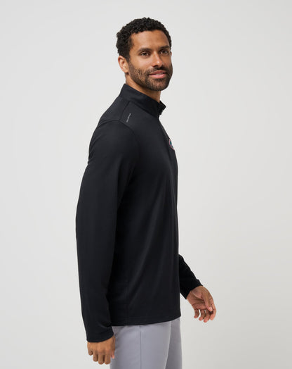 Florida Time To Tailgate Quarter Zip Black | Travis Mathew