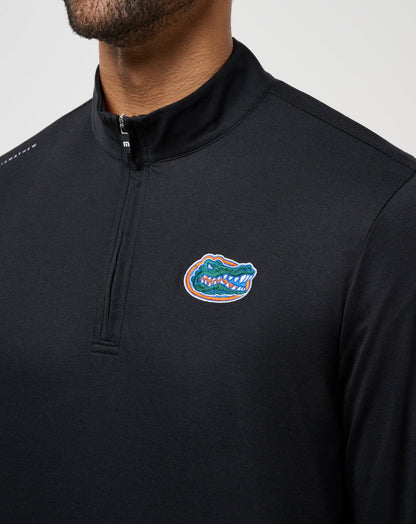 Florida Time To Tailgate Quarter Zip Black | Travis Mathew