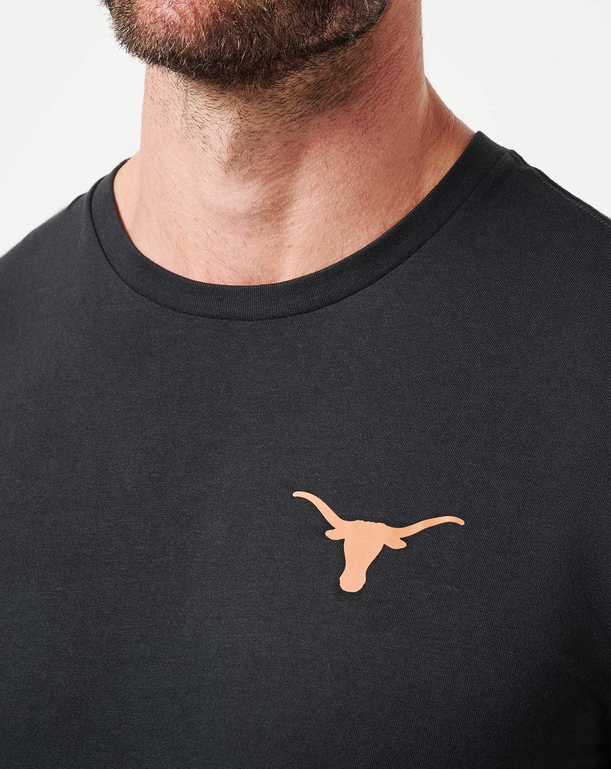 UT Austin Friendly Rivalry Tee Black | Travis Mathew