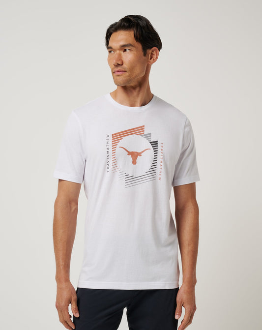 UT Austin Underdogs Tee White | Travis Mathew