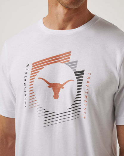 UT Austin Underdogs Tee White | Travis Mathew