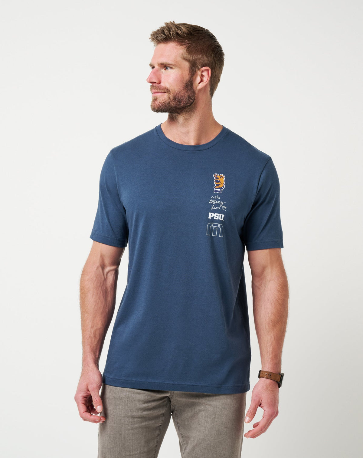 PSU Playoffs 2.0 Tee Navy | Travis Mathew