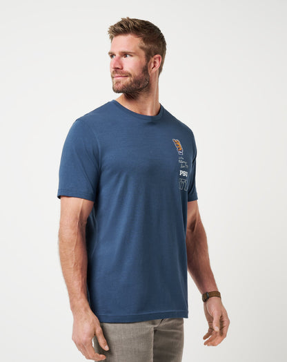 PSU Playoffs 2.0 Tee Navy | Travis Mathew
