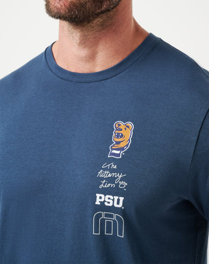 PSU Playoffs 2.0 Tee Navy | Travis Mathew