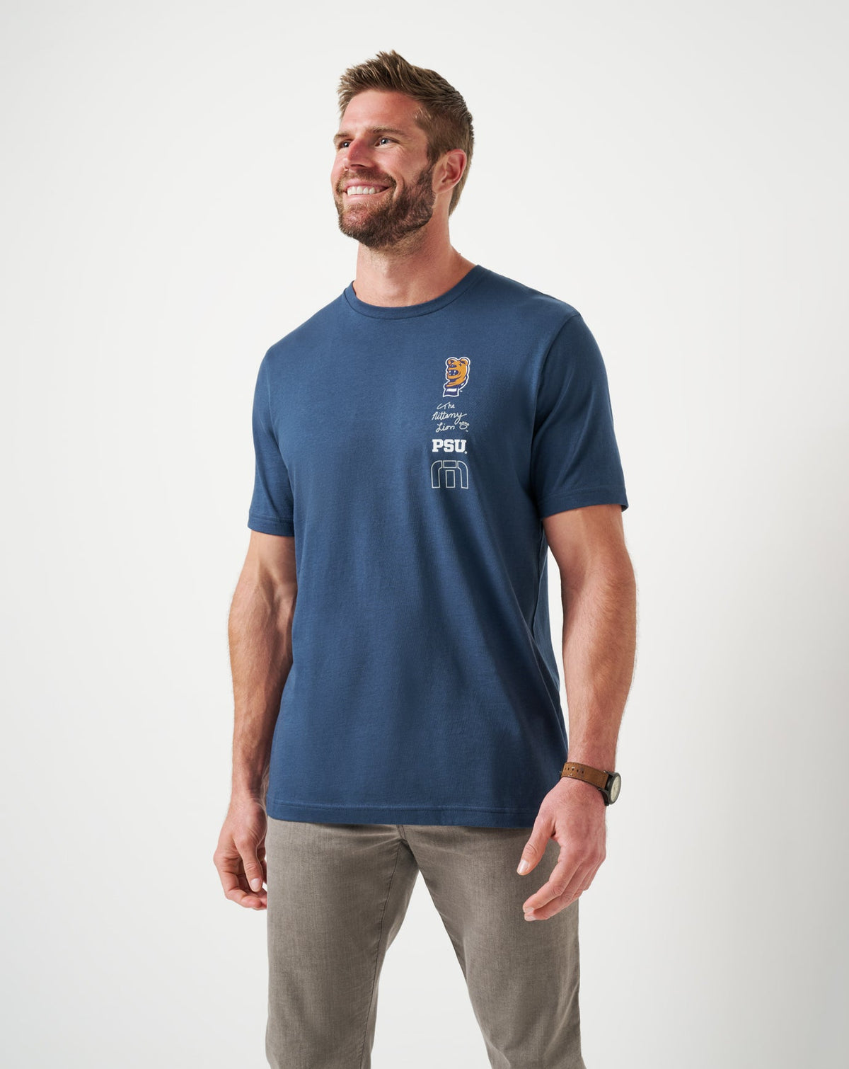 PSU Playoffs 2.0 Tee Navy | Travis Mathew