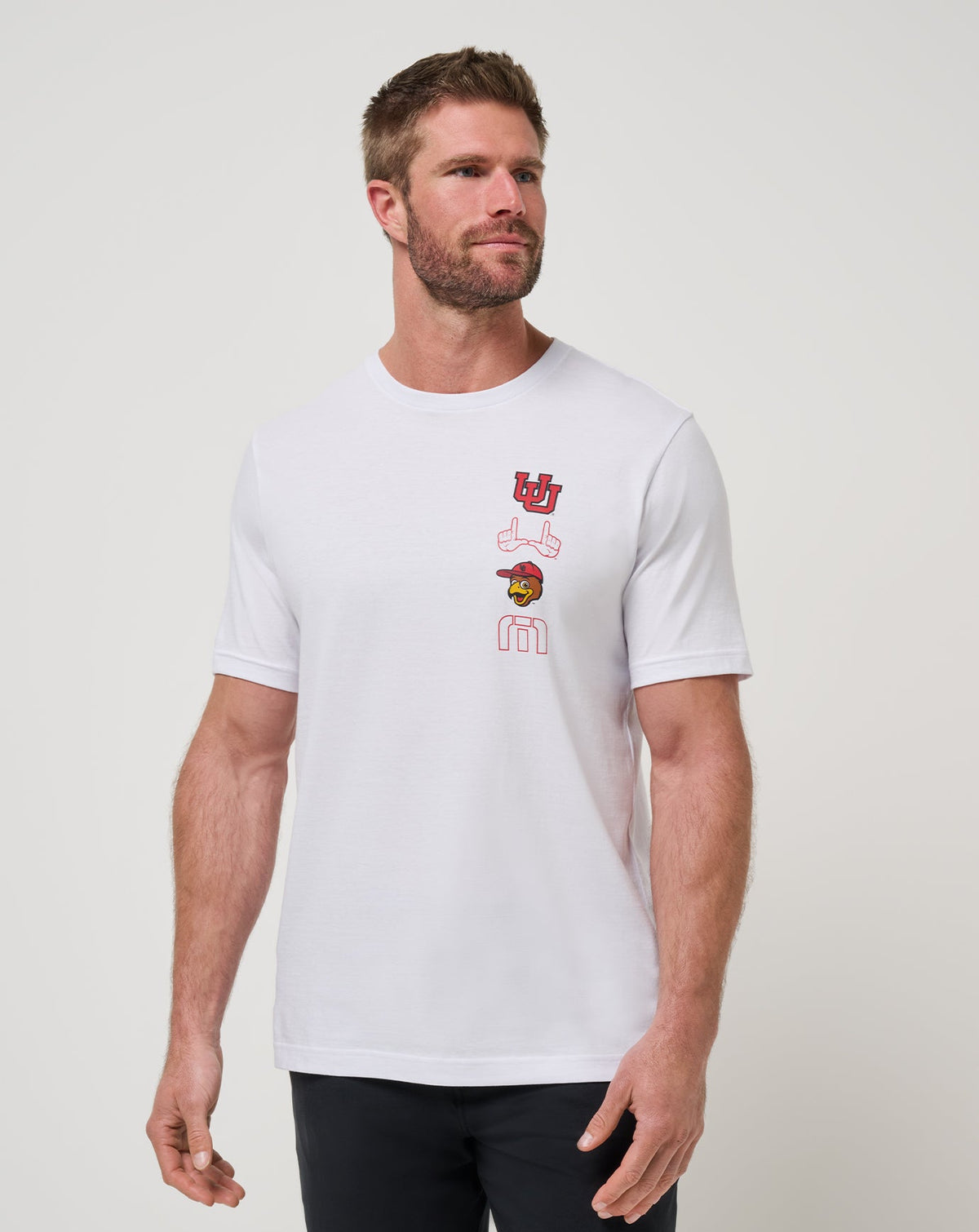 Utah Playoffs 2.0 Tee White | Travis Mathew