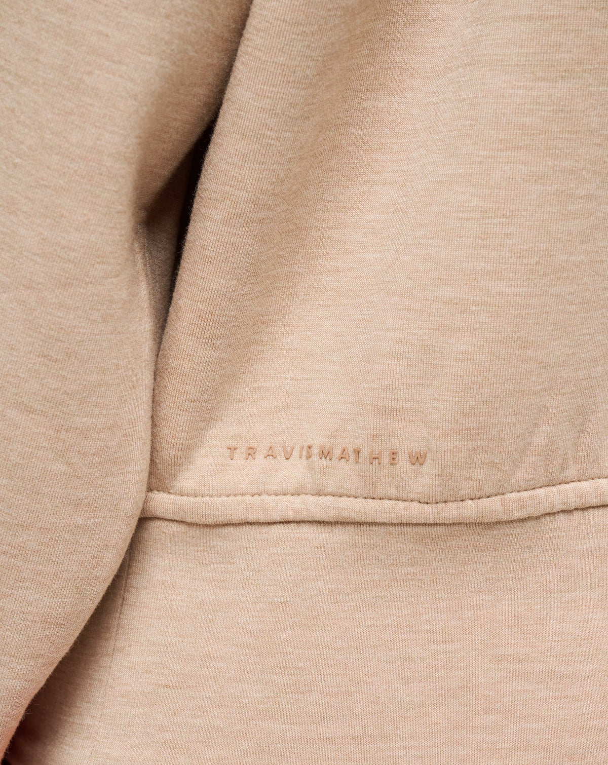 Overnight Trip Half Zip Heather Burro | Travis Mathew