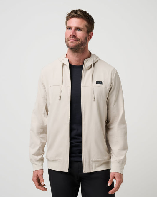 Bauer Wanderlust Hoodie Italian Sand | Travis Mathew