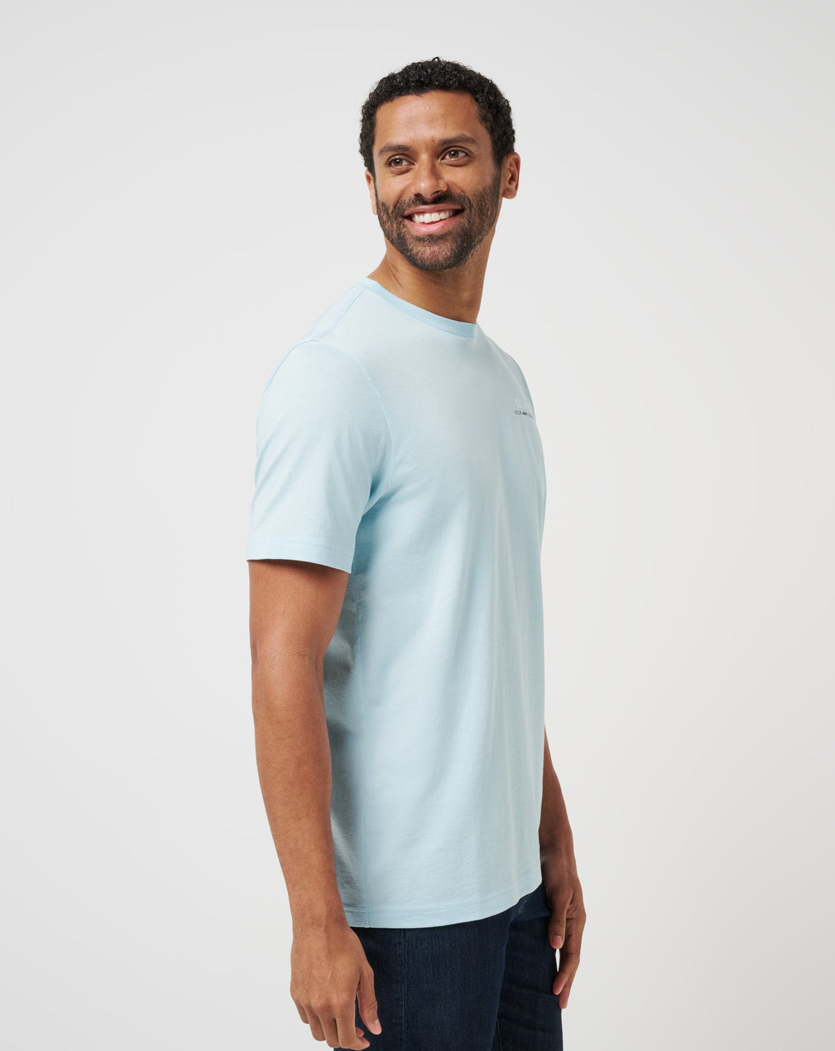 Maple Tree Tee Cory Blue | Travis Mathew