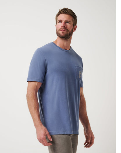 Local Favorite 2.0 Tee Vintage Indigo | Travis Mathew