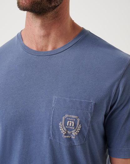 Local Favorite 2.0 Tee Vintage Indigo | Travis Mathew