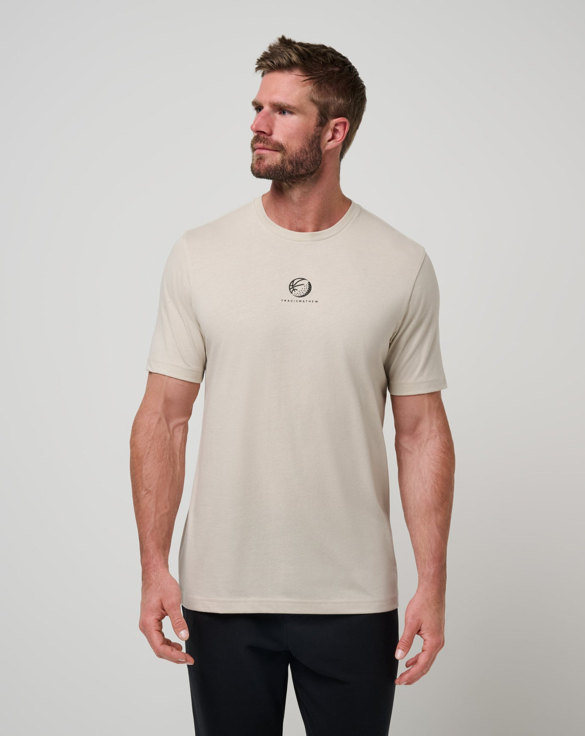 Shot Maker Tee Italian Sand | Travis Mathew