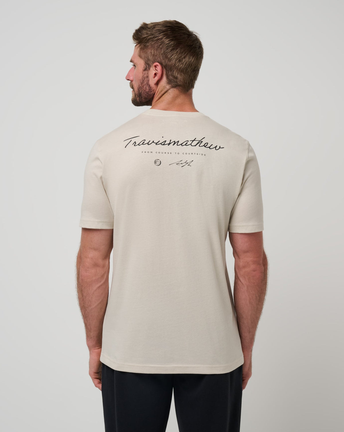 Shot Maker Tee Italian Sand | Travis Mathew